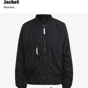 Adidas x Stella McCartney  Black Bomber Jacket